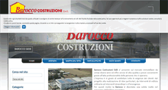 Desktop Screenshot of baroccocostruzioni.com